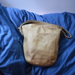 Vintage Coach Small Bucket - Oil Stain